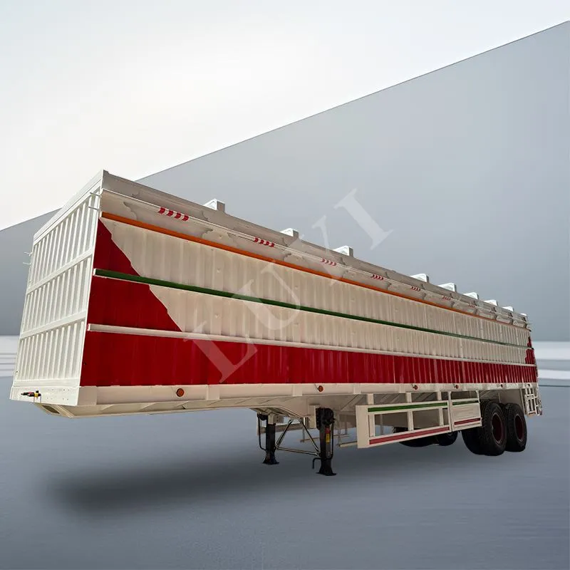 2-axle 100-ton Stake Semi-trailer