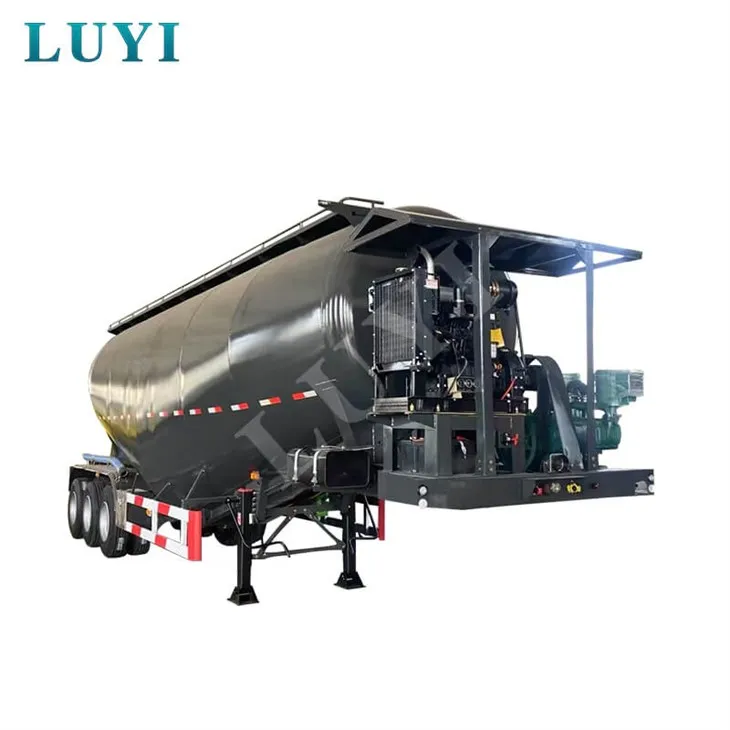 3-nápravový náves 35{3}} kubických metrov čierny cementový cisternový náves