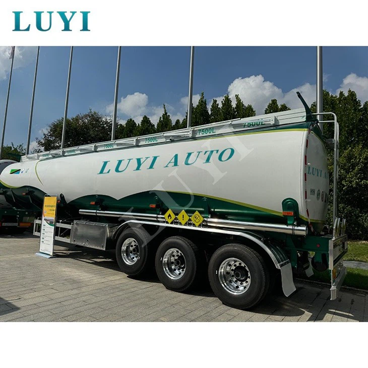 3-axle 5 Compartment Fuel Tank Trailer 3-axle 5 Compartment Fuel Tank Trailer