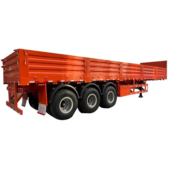 3-nápravový plotový príves Náves s bočnou stenou nákladného vozidla