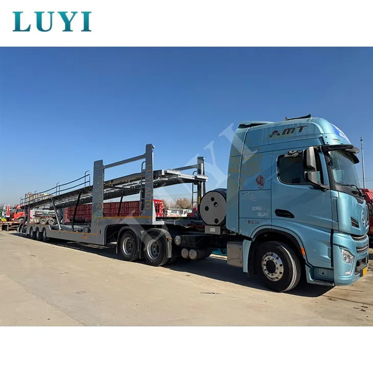 Proces galvanizácie nesúci 8 návesov na prepravu automobilov