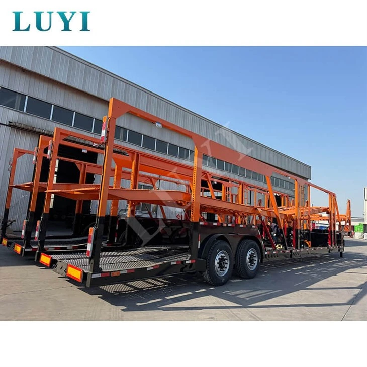 High-efficiency 2-axle 8-parking Space Car Transport Semi-trailer factory
