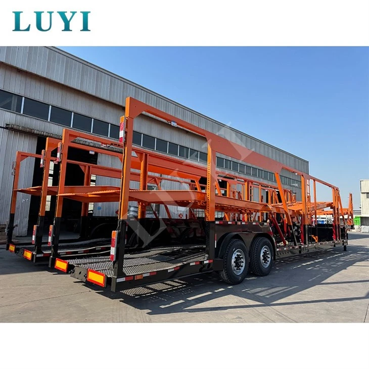 High-efficiency 2-axle 8-parking Space Car Transport Semi-trailer suppliers